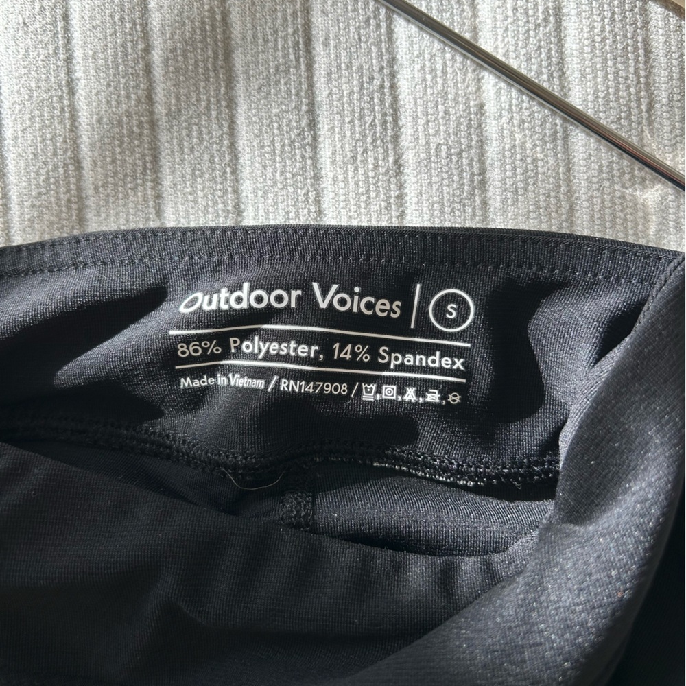 Outdoor Voices Black Court Skort Skirt - Picture 3 of 3